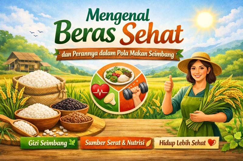 Mengenal Beras Sehat dan Perannya dalam Pola Makan Seimbang